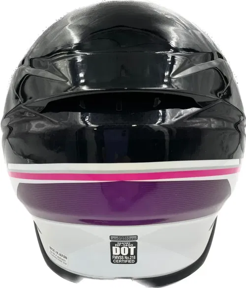 Shoei RF-1400 Helmet Nocturne TC-7 Black/White/Pink Large