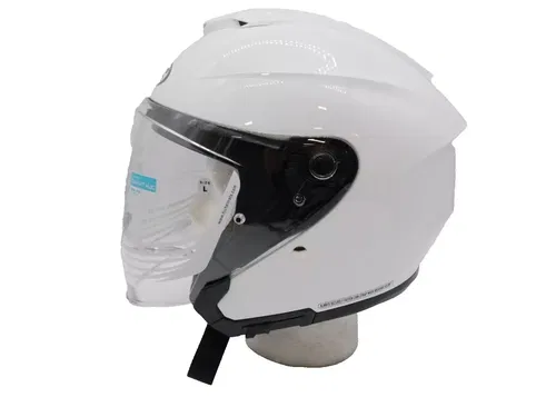 HJC i30 Motorcycle Helmet - White - Large - 0837-0109-06