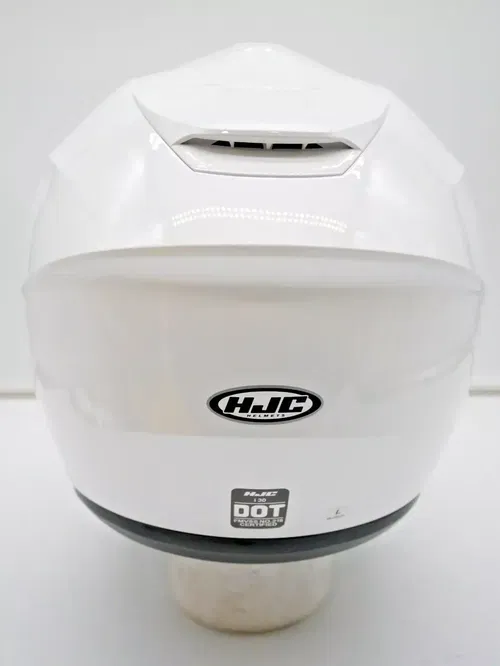 HJC i30 Motorcycle Helmet - White - Large - 0837-0109-06