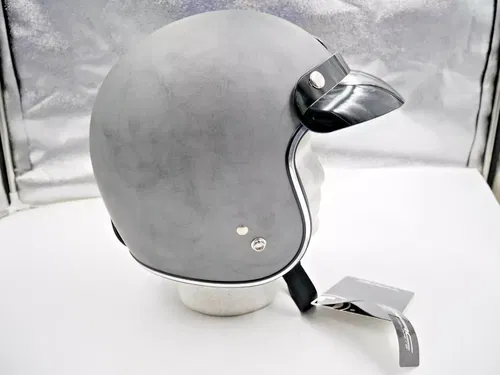 TORC T50 Route 66 Helmet Black Weathered Silver Medium - T5015WSIL23