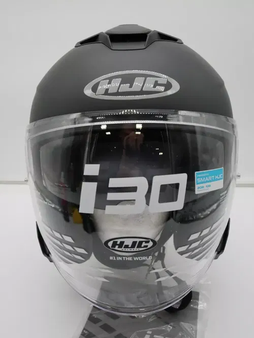 HJC i30 Motorcycle Helmet - Semi-Flat Black - Xl - 0837-0135-07