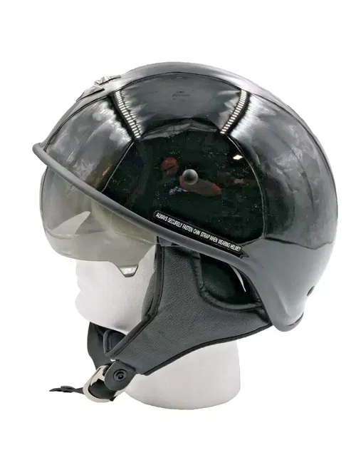 SCORPION EXO-C90 OPEN-FACE HELMET GLOSS BLACK SIZE LARGE - C90-0035
