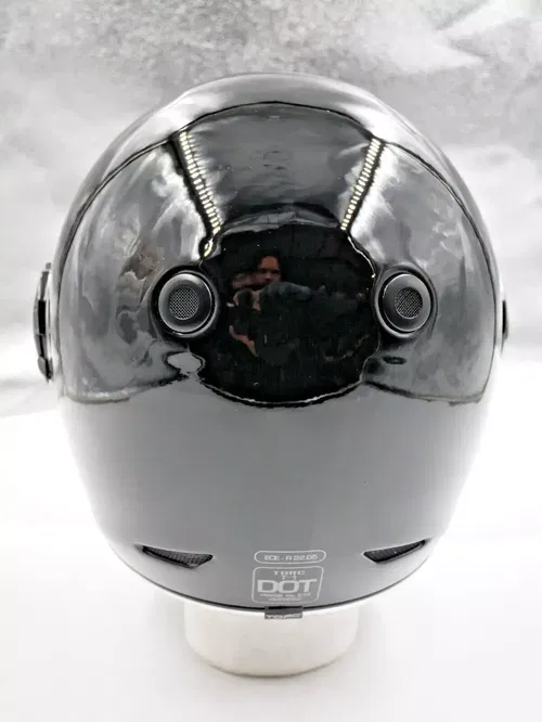 TORC T1 Retro Helmet Gloss Black Small - T105:22