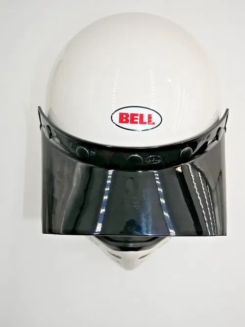 Bell Moto-3 Helmet Gloss White Size Medium - 7152127