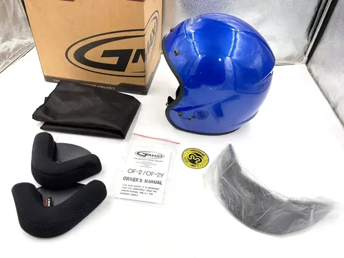 GMAX OF-2 OPEN-FACE HELMET BLUE 2XL XXL - G1020048