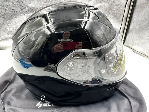 SCORPION EXO-R320 HELMET GLOSS BLACK LARGE - 32-0035