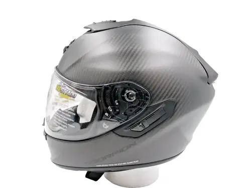 SCORPION EXO-ST1400 CARBON HELMET MATTE BLACK SIZE LARGE - 14C-0105