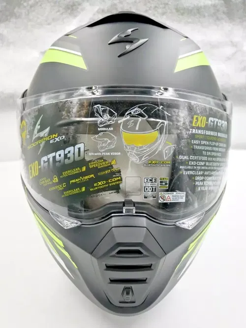 SCORPION EXO-GT930 TRANSFORMER HELMET MODULUS HI-VIS SIZE LARGE - 93-1035
