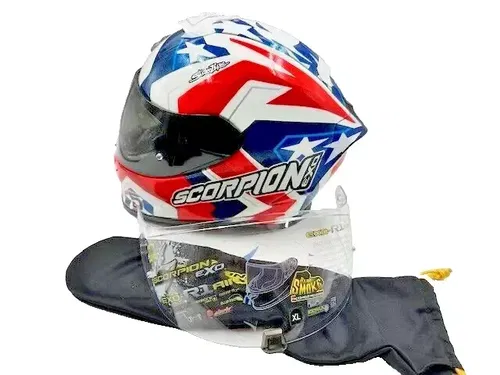 SCORPION EXO-R1 AIR HELMET BAUTISTA LS RED/WHITE/BLUE XL - R1-3026