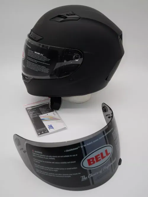 Bell Qualifier DLX Helmet Blackout Matte Black Size XXL - 7085220