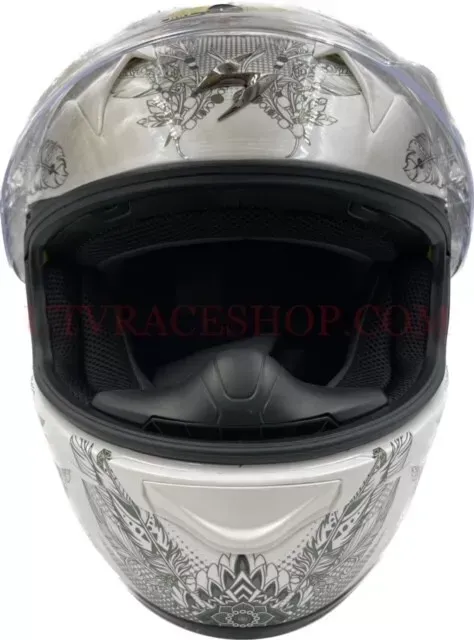 SCORPION EXO-R320 HELMET DREAM WHITE SIZE LARGE - 32-0305