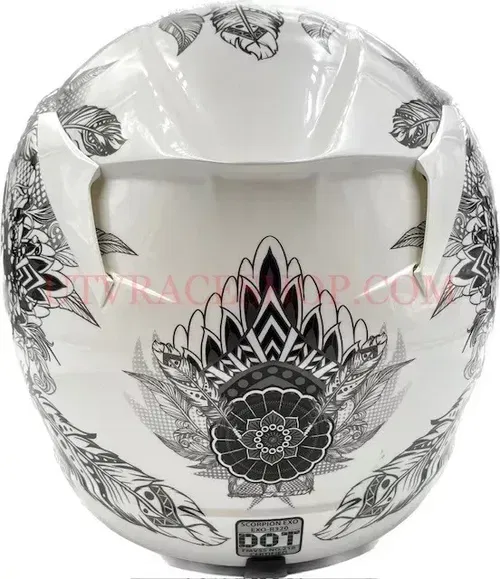 SCORPION EXO-R320 HELMET DREAM WHITE SIZE LARGE - 32-0305