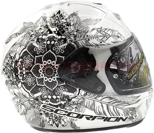 SCORPION EXO-R320 HELMET DREAM WHITE SIZE LARGE - 32-0305