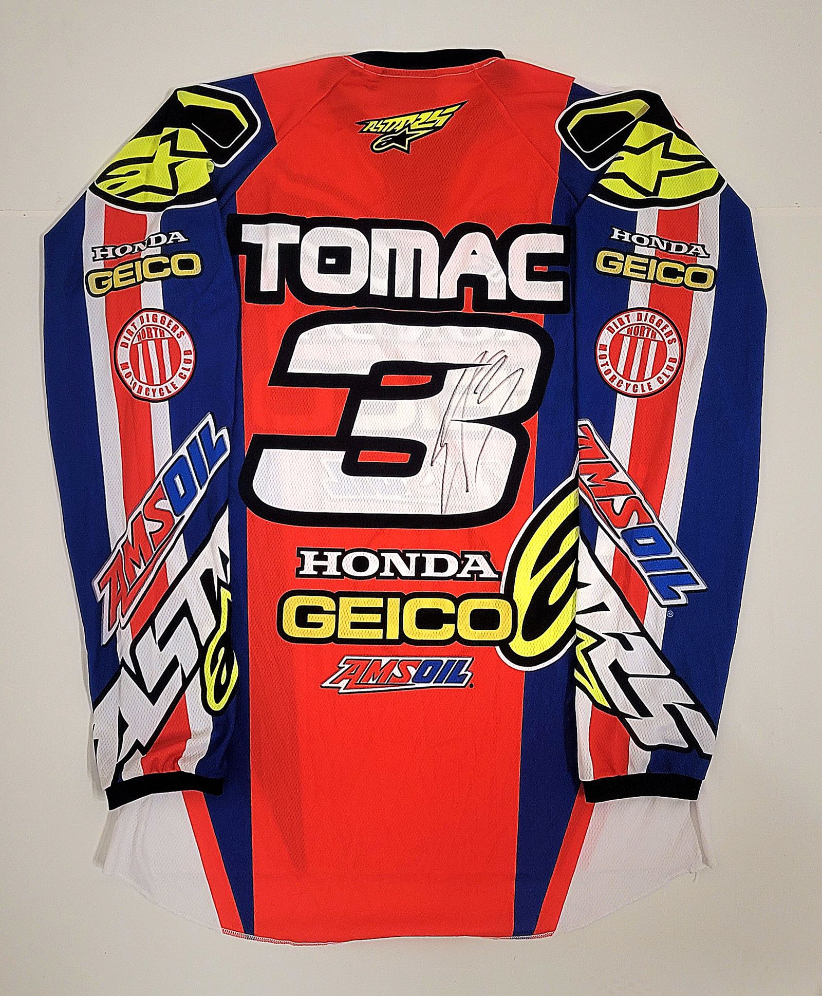 Motocross print by Tompico