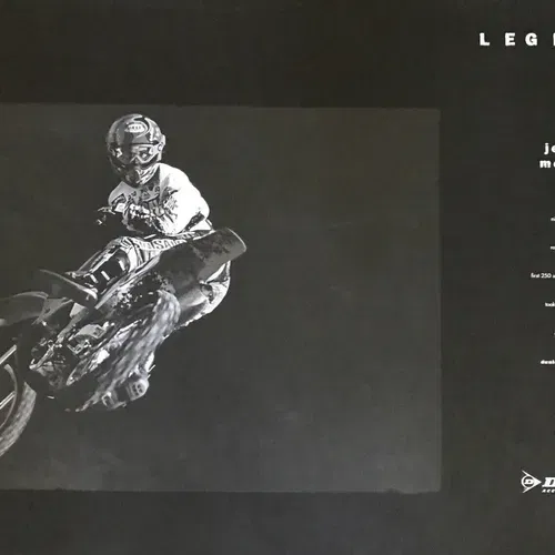 JEREMY MCGRATH DUNLOP LEGENDS POSTER