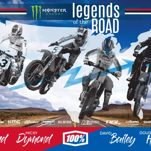 LIMITED EDITION LEGENDS OF THE ROAD POSTER