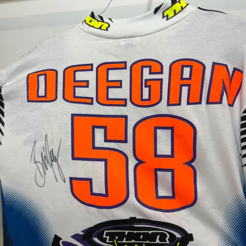 Brian Deegan Autographed Thor Jersey