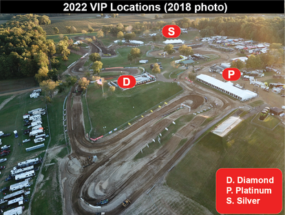 MOTOCROSS OF NATIONS AT REDBUD Platinum VIP Ticket Package 