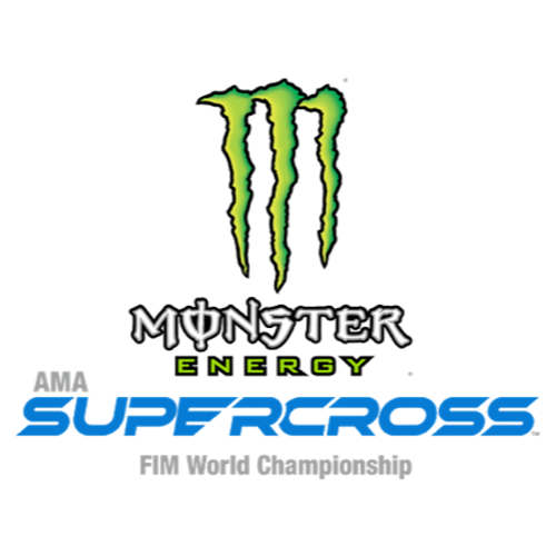 monster energy supercross logo vector