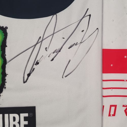 Christian Craig Race Worn Autographed Jersey