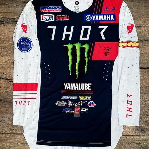 Christian Craig Race Worn Autographed Jersey