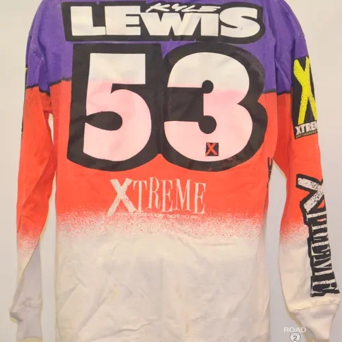 Kyle Lewis Raceworn Autographed XTREME Jersey