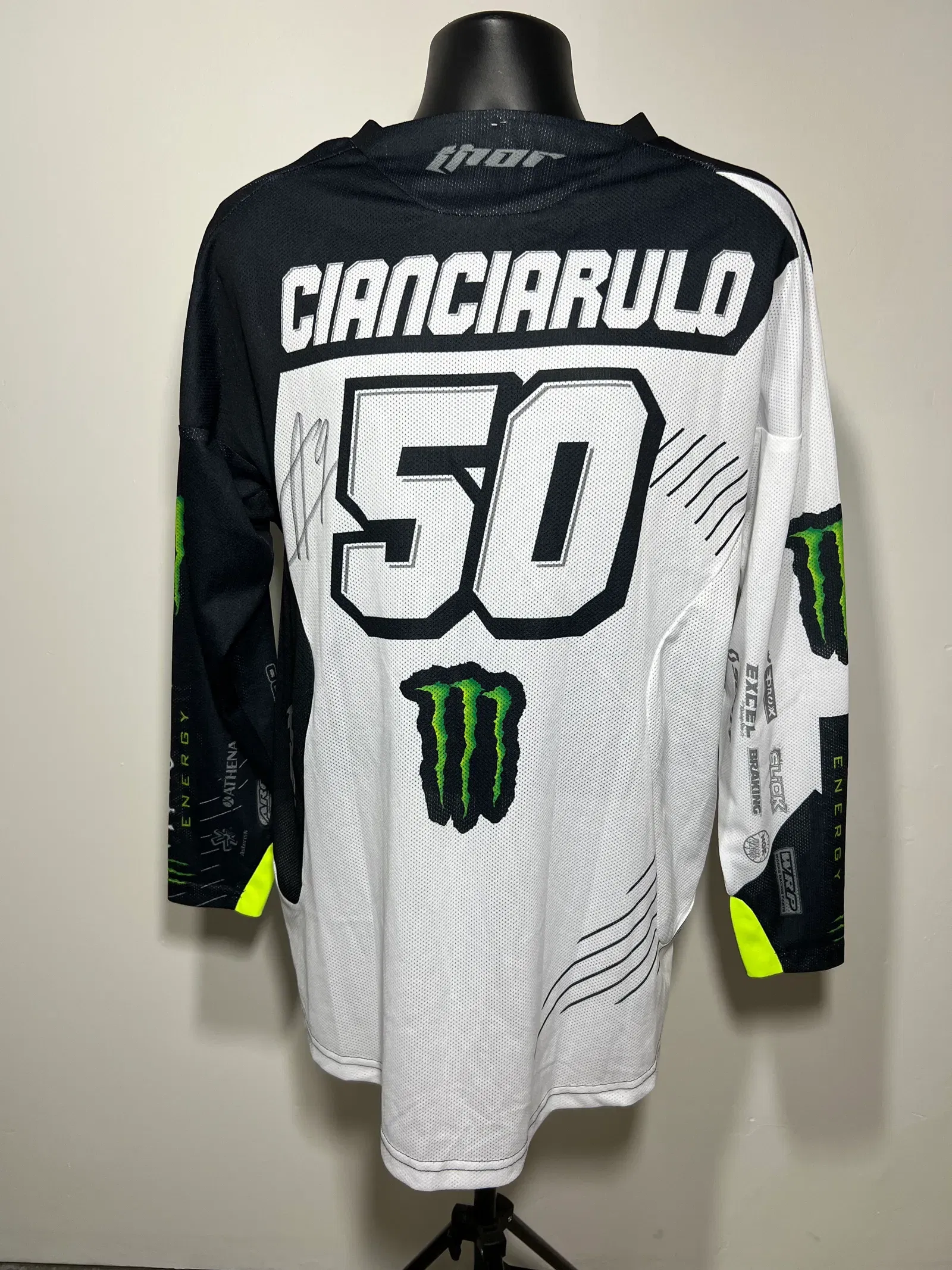 Pro Circuit Team Monster Energy Race T-Shirt Gray