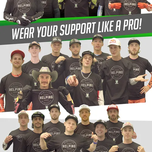 R2R WEAR YOUR SUPPORT LIKE A PRO TEE