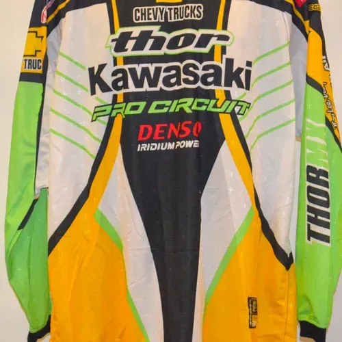 Mike Brown Autographed Procircuit Kawasaki Jersey