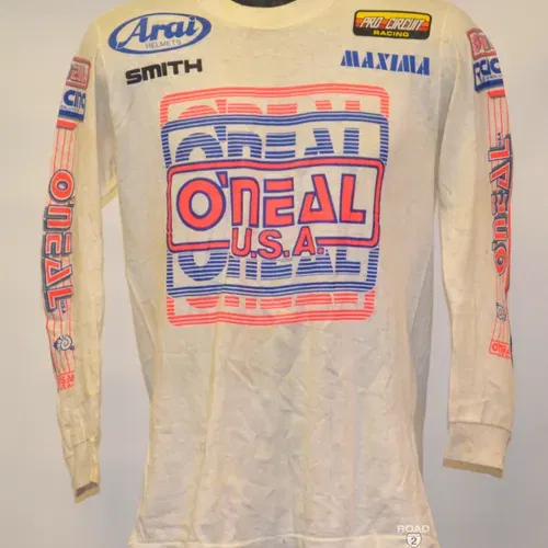 Terry Fowler Autographed Raceworn O'Neal Jersey