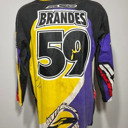 Michael Brandes Autographed Race Worn Chaparral Jersey