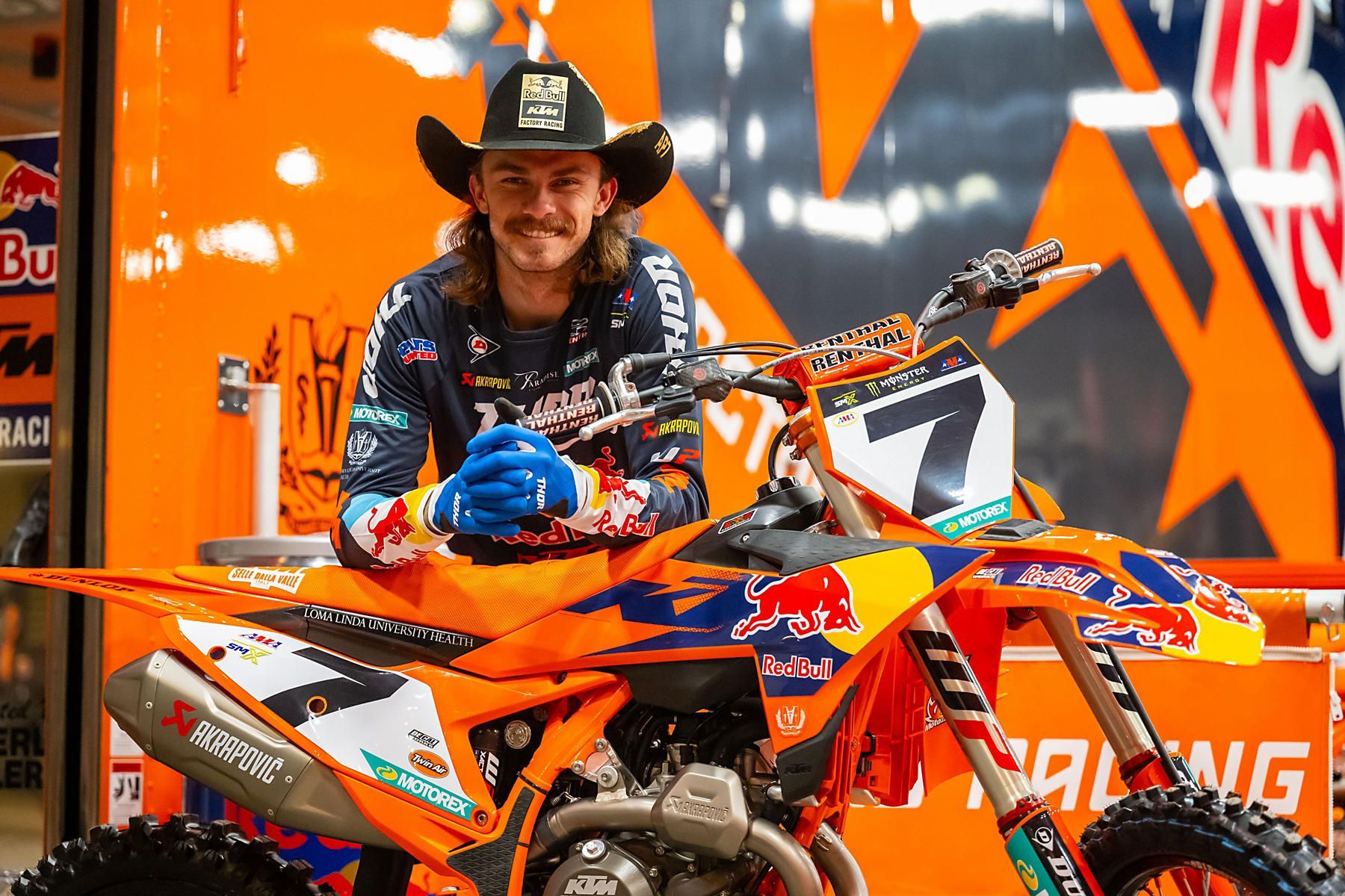 Nashville SX VIP Pkg for (4) Signed Aaron Plessinger Jersey Track Walk +Rig Tour