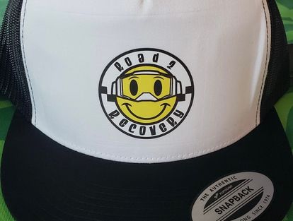 Moto-Smiley Trucker Hat