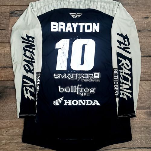 Justin Brayton Autographed Jersey