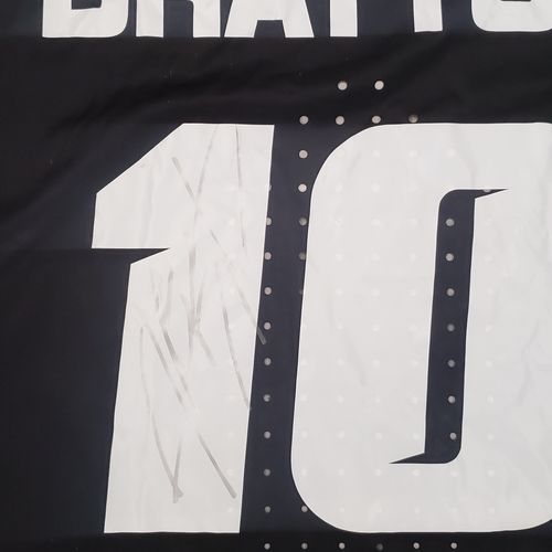 Justin Brayton Autographed Jersey