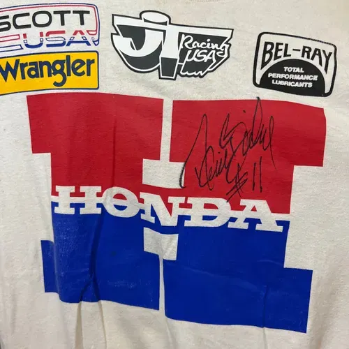 David Bailey Raceworn Autographed 1983 Season Winning Jersey