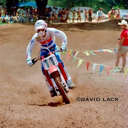 David Bailey Raceworn Autographed 1983 Season Winning Jersey