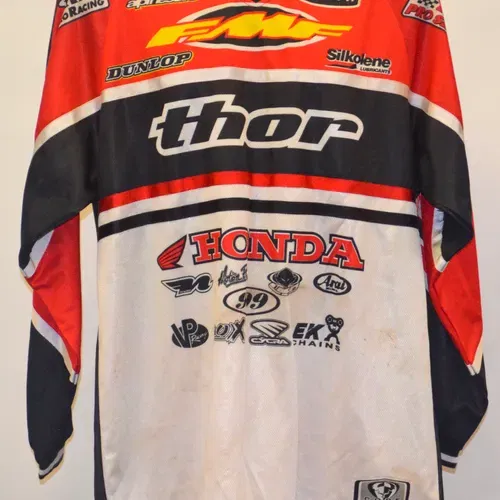 Brock Sellards 1998 Raceworn Autographed Thor Jersey