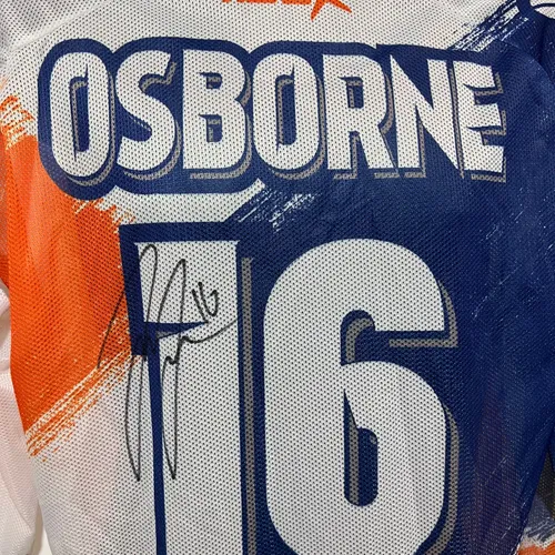 Zach Osborne Autographed Jersey 