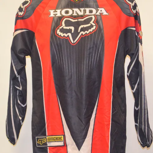 Mike Alessi Autographed Fox Jersey
