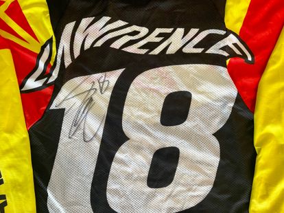 Jett Lawrence Autographed #18 Jersey