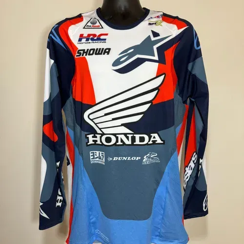 Chase Sexton Autographed Honda Alpinestars Replica Jersey