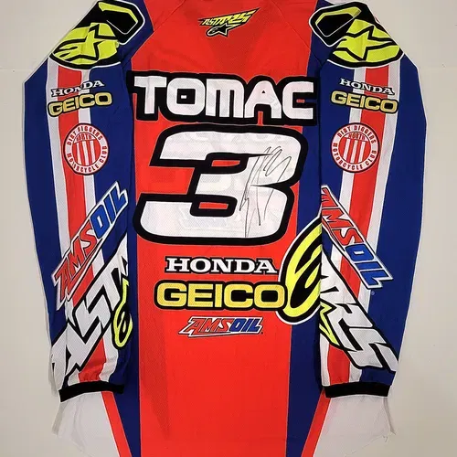 Eli Tomac Autographed Jersey