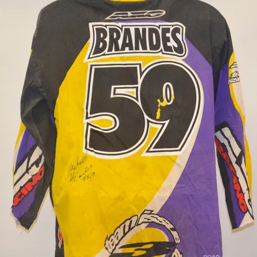 Michael Brandes Autographed Race Worn Chaparral Jersey