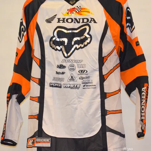Ricky Carmichael Autographed Honda Fox Jersey