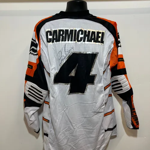 Ricky Carmichael Autographed Honda Fox Jersey