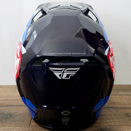Shane McElrath Autographed Custom Painted FLY Racing Helmet