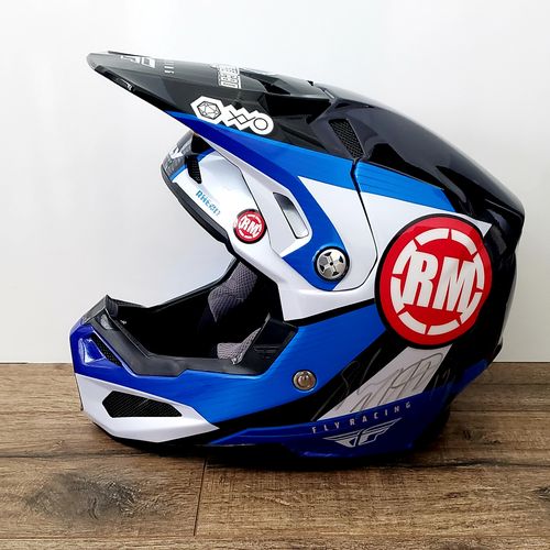 Shane McElrath Autographed Custom Painted FLY Racing Helmet