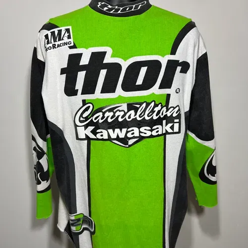 Josh Demuth Worn Thor Carrollton Kawasaki Jersey