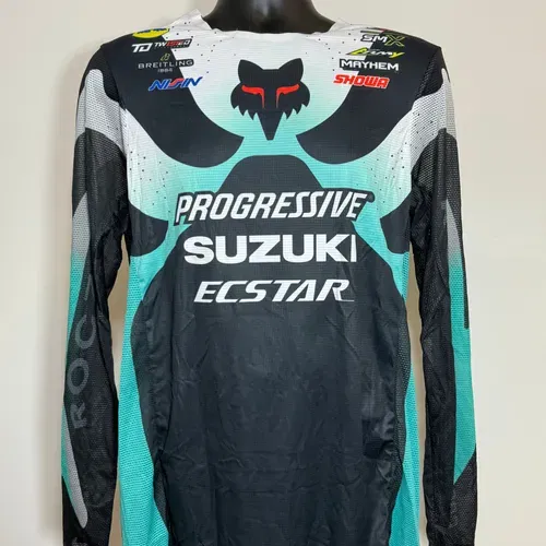 Ken Roczen Race Worn Autographed Progressive Suzuki Jersey
